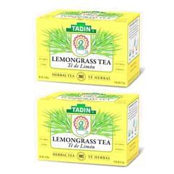 Tadin Herb & Tea Lemongrass Lemon Tadin Tea - Te De Limon - Premium Tea for Nerves - PACK OF 2
