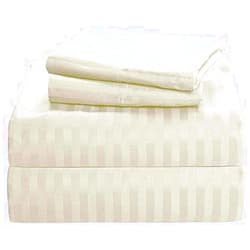 Ciaz Bedding King 6 PC Bed Sheet Set - 650 Thread Count Supima Cotton 6 Piece (Sheet Set & Extra Pillow Cases) King Size Fit Up 9