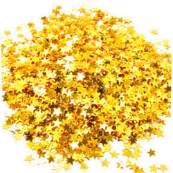 EBOOT Star Confetti Star Table Confetti Metallic Foil Stars Sequin for Party Wedding Decorations, 30 Grams/ 1 Ounce (Gold)