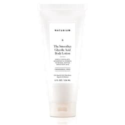 Naturium The Smoother Glycolic Acid Body Lotion, Resurfacing & Exfoliating Treatment, with 10% Glycolic Acid, 8 oz
