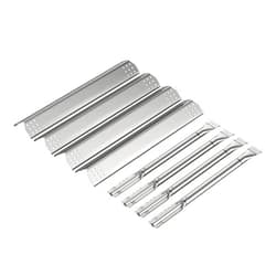 KEESHA Grill Parts for Kitchenaid 740-0780 740-0781 720-0745B 720-0745A 720-0733A 720-0733D 720-0732 Jenn-Air 720-0709 720-0720 720-0727 Gas Grills 4 Burners and 4 Heat Plates