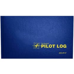 ASA Staff The Standard Pilot Log (Navy Blue): ASA-SP-57 (Standard Pilot Logbooks)