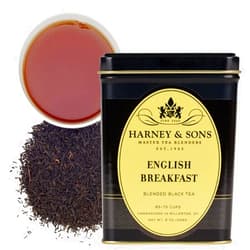 Harney & Sons English Breakfast, Loose Leaf Black Tea, 8 Ounce (Pack of 1) (packaging may vary)