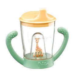 Sophie la girafe Anti-Leak Mascot Cup | Transition from Bottle to Cup | Easy to Grip | Pack of 1 (180 ml)