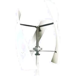 SZYARA 12000W Vertical Wind Turbine Wind Generator, Home Use Wind Turbines White 3 Blade with MPPT Charge Controller