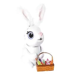 Zoomer Hungry Bunnies, Chewy, Interactive Robotic Rabbit that Eats, for Ages 5 and Up