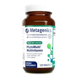 Metagenics PhytoMulti Multivitamin Without Iron - Daily Multivitamin for Overall Health & Aging - 20+ Essential Vitamins & Minerals - with Vitamin B6, Lutein, Zeaxanthin & More - 120 Tablets