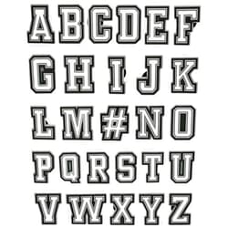 BOWNDY Different Shape Letter Sport Shoe Charms for Shoe Decoration,Shoes Decoration Accessories,Bulk Charms,Charms Pack,Random Charms