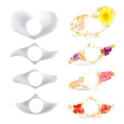 Sliverdew Silicone Resin Mold for Thumb Book Page Holder,Reusable Bookmark Mold Handmade Thumb Bookmark Casting Mold Silicone Mould for DIY Reading Accessory for Book Lovers Readers Students
