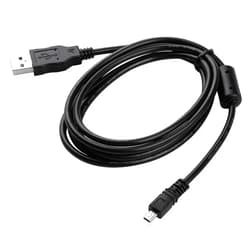 PDEEY UC-E6 USB Cable, Charger Replacement for Nikon Coolpix L830 S3300, Fujifilm Camera, (Mini 8P, 3.3 FT)