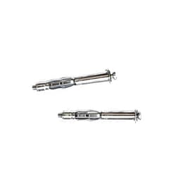 Generic Hollow Wall Anchors 1/4XL Zinc Plated Drywall Anchor Steel Molly Bolt 1/Pack 25