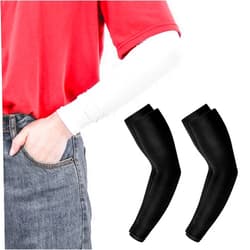 Lywencom Sunscreen sleeve,(2-PCS) breathable cool strong comfortable arm sleeves suitable for a variety of outdoor sports
