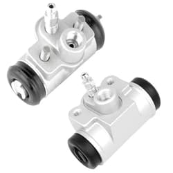 Caltric Front and Rear Wheel Hub Brake Cylinder Compatible with Kawasaki Mule 4010 Kaf620 4X4 2009-2018