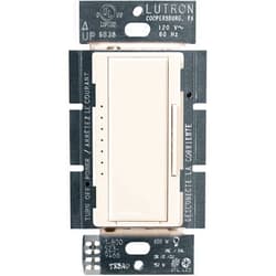Lutron Maestro LED+ Dimmer Switch for Dimmable LED, Halogen and Incandescent Bulbs, 150W/Single-Pole or Multi-Location, MACL-153M-LA, Light Almond