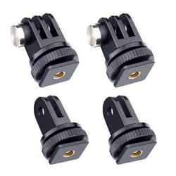GEPULY 4-Pack Cold Shoe Mount Adapters,1/4