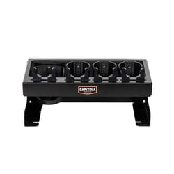 Pureboo Power Tool Storage Organizer, Garage Tool Organizers and Storage, Drill Holder for Cabinet - 4 Cup