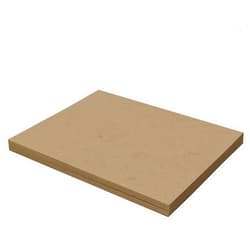 MagicWater Supply 25 Chipboard Sheets 8.5 x 11 inch - 30pt (point) Medium Weight Brown Kraft Cardboard for Scrapbooking & Picture Frame Backing (.030 Caliper Thick) Paper Board | MagicWater Supply