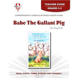 Novel Units Babe, The Gallant Pig - Teacher Guide by Novel Units