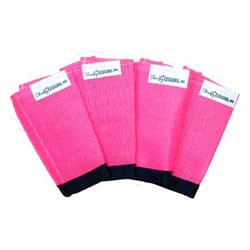 Shoofly Horse Leggins, Patented Loose Fitting Boots, Reduce Stomping, Stress & Fatigue, Breathable Plastic Mesh (Pink/Mini)