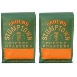 Stumptown Coffee Roasters, Medium Roast Ground Coffee - Hair Bender 12 Ounce Bag, Flavor Notes of Citrus and Dark Chocolate (Pack of 2)