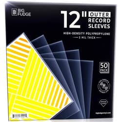 BIG FUDGE 50x Vinyl Record Sleeves 12