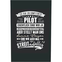 German Edition by Jackson Notiz (Author) Ich bin ein kompetenter Pilot eigentlich sind wir ja harmoniebedürftig aber stellt man uns dumme Fragen sind wir auch mal Streitanfällig: Liniert ... Geschenk Segelflugzeug (German Edition)