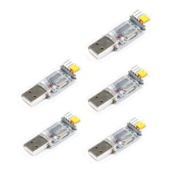 EC Buying 5Pcs USB to TTL Serial Module CH340 Module USB to Serial Port Module Adapter Board for STC Microcontroller Download Module