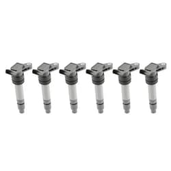 AA Ignition Ignition Coil Pack Set of 6 by AA Ignition - Compatible with Land Rover and Volvo V6 3.0L, 3.2L - 2007-2016 - LR2, S60, S80, V60, V70, XC60, XC70, XC90 - Replaces Parts UF-594, LR002954, 306842450