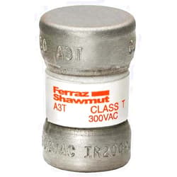 Mersen/Ferraz Shawmut 50A Fast Acting Glass/Melamine Class T Fuse 300VAC/160VDC