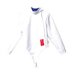HXYhydrypd Fencing Jacket, 350N, Children Adult Fencing Equipment Protective Suit, Foil/Epee/Sabre Fencing Suit (Color : Right Hand, Size : 38#)