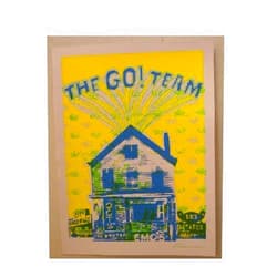 RhythmHound Go Team Silkscreen Printed Poster Go!Team Go! Team