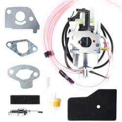 DKIIGAME EU2000I Carburetor for Honda EB2000i EU2000i EB2000I EU2000I EB2000IT1 EU2000IK1 EU2000IK1 16100-Z0D-D03 16100-Z0D-D01 Carb with Air Filter Spark Plug Gasket Fuel Line