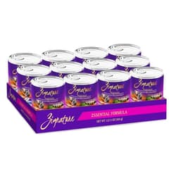 Zignature Zssential Formula Wet Canned Dog Food 13oz, case of 12