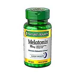 Nature's Bounty Melatonin 10mg Capsules 60 ea (Pack of 2)