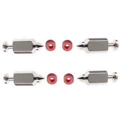 Hippotech Pack of 4 Carburetor Float Valve Needle Seat Kit for B and S 398188 281144