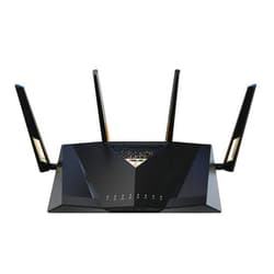 ASUS RT-BE88U Dual-Band WiFi 7 AiMesh Extendable Performance Router, 4K-QAM, MLO, Dual 10G Ports, SFP+, 4X 2.5G Ports, 4X 1G Ports, 34G WAN/LAN Capacity, Network Security, Built-in VPN