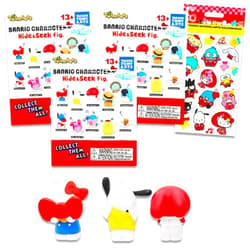 Sanrio Twinchees Blind Bags Hide and Seek Figures Set - 3 Pack Hide and Seek Sanrio Mystery Collectable Figures Featuring Cinnamoroll, Tuxedo Sam, Pochacco, More Plus Stickers | Sanrio Party Favors