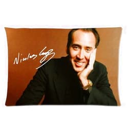 Tt-shop Soft Zippered Pillowcase Pillow case Cover 2030 Inch (Twin Sizes) Smile Nicolas Cage and Signature Fashion Design