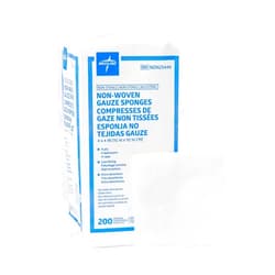 Medline - NON25444 Avant Gauze, Non-Woven and Non-Sterile Sponges, 4 X 4 Inch, 200 Count