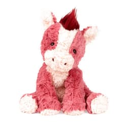 GUND Cozys Collection Horse Stuffed Animal, Spring Decor, Plush Toy for Ages 1 and Up, Pink/Red, 10”