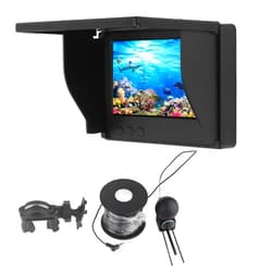 VBESTLIFE Underwater Fishing Camera Kit, Portable Video Fish Finder with 4.3 Inch LCD Monitor, Professional Fishing Aid for Ice Lake Sea Boat Fishing