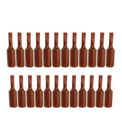 Rannb 3mm Slotted Tip Magnetic 1/4 Inch Hex Shank Flat Head Screwdriver Bits 1 Inch Length - 24pcs