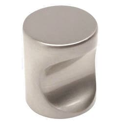 Cosmas 10 Pack - Cosmas 3312SN Satin Nickel Contemporary Cabinet Hardware Finger Pull - 3/4