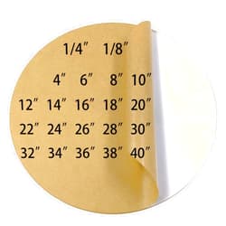 iCAGY Round Acrylic Sheet 1/4 Inch Thick 8 Inch Diameter Clear Plexiglass Sheets Circle Blanks Plastic Disc 2 Pcs