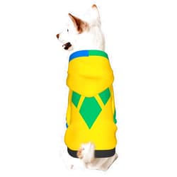 Generic Flag of Saint Vincent and The Grenadines Dog Hoodie Pet Clothe Sweater Sweatshirt Pullover Cat Jacket Coat for Small Dog Small