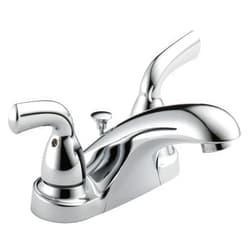 DELTA B2510LF-PPU Foundations 2 Handle Centerset Bathroom Faucet, Chrome