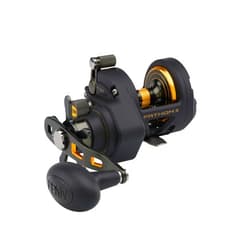 PENN Fathom II Star Drag Conventional Fishing Reel, Black Gold, 25N