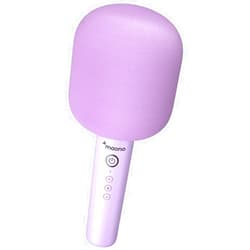MAONO Wireless Bluetooth Karaoke Microphone, MKP100 3-in-1 Portable Handheld Mic Speaker Machine for Kids Smartphones,Computers, Gift to Family and Friends (Purple)
