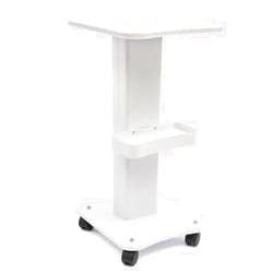 AOOCHU Beauty Trolley Professional Salon Spa Pedestal Rolling Cart Wheel Stand Storage Equipment Machine Organizer Tray For Ultrasonic Cavitation Rf Coloring Hair Mobile Holder Stylist Esthetician Facial