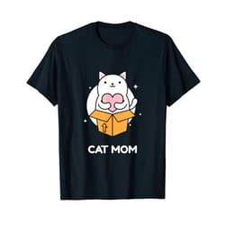 Threadbear Clothing Co. Meow! Cat Mom Graphic Men Women Kids T-Shirt